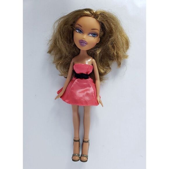 Vtg Bratz Doll Yasmin Funk N Glow Fashion Doll Golden Blond Hair Blue Eyes 2001 - Picture 7 of 8